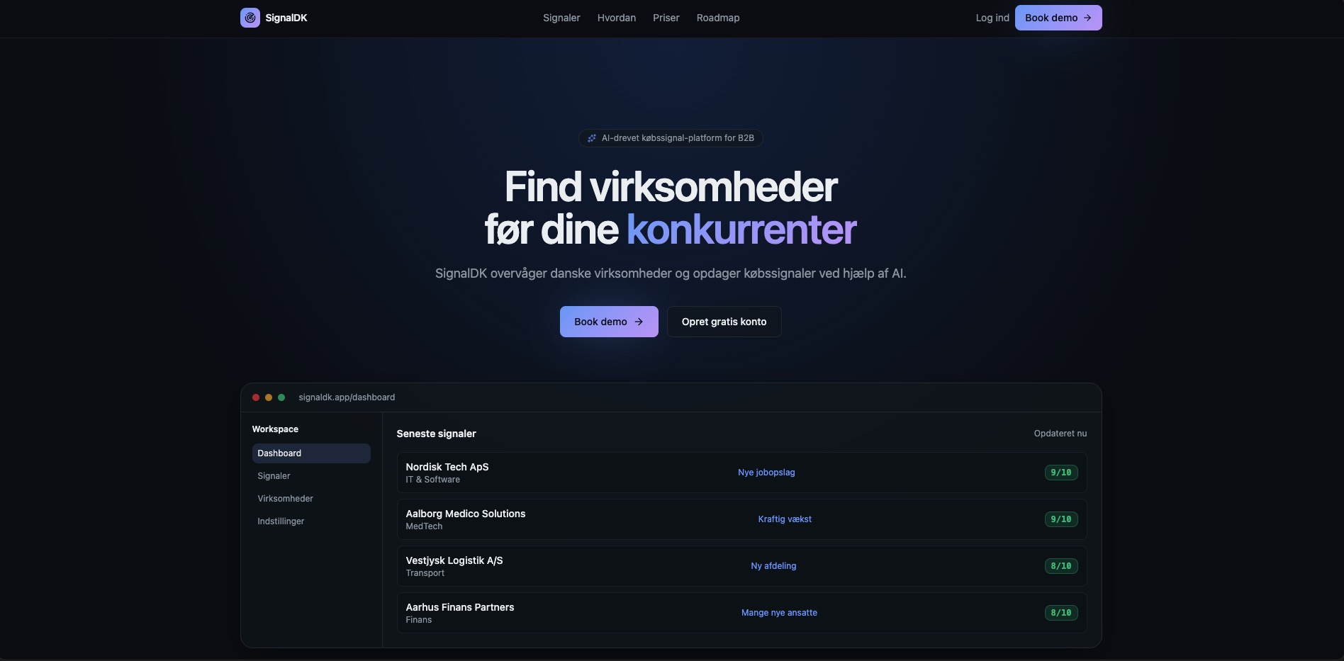 SignalDK – Webløsning case